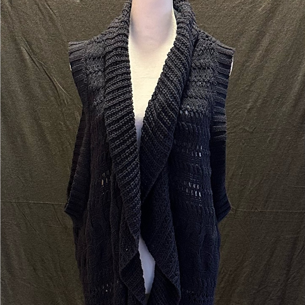 Sweater Duster, Navy Blue